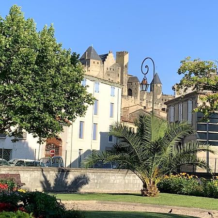 C'Est Une Maison Bleue Carcassonne Bagian luar foto