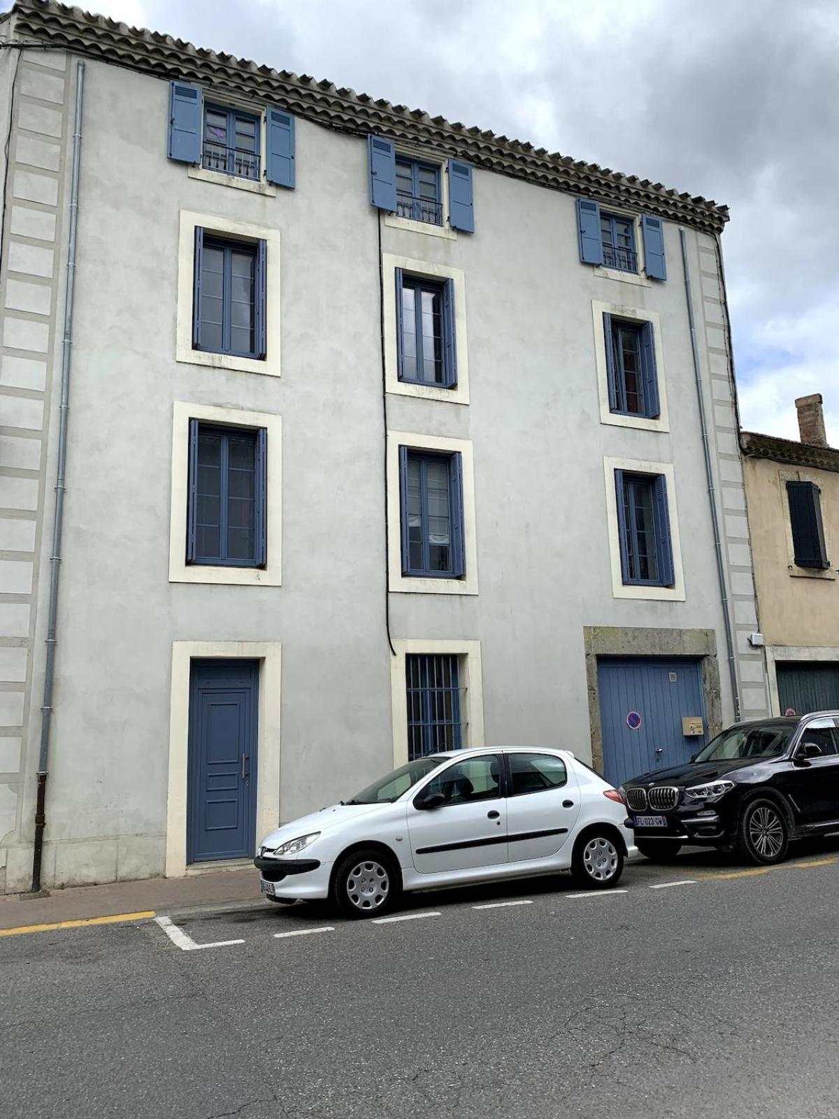 C'Est Une Maison Bleue Carcassonne Bagian luar foto